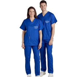 Conjuntos de Uniformes Médicos Personalizados OEM para Enfermeras, Conjunto de Uniformes Médicos Unisex, Uniforme de Enfermera, Uniforme de Hospital, Doctor, Belleza, Médico, Uniforme para Mujeres - Product Image 1