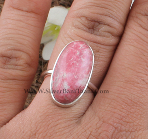 Bague Solitaire Classique Bohème Faite à la Main en Argent Sterling 925 avec Sertissage Bezel et Coupe Ovale Chevrolet, Certifiée pour Mariage et Fêtes - Product Image 6