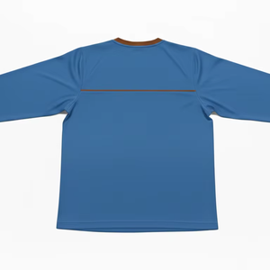 Premium <b>Men</b> Long Sleeve T <b>Shirt</b> Cotton Polyester Casual Breathable Plain Full Sleeve Comfortable Daily Wear Wholesale Clothing - Product Image 2