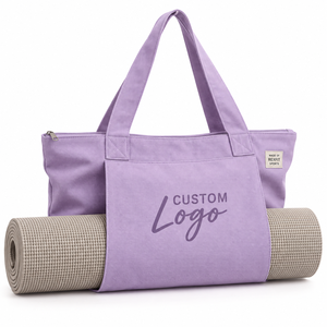 Bolsa de Transporte para Esterilla de Yoga con Correa de Hombro Ajustable, Bolsa de Almacenamiento Personalizada para Ejercicio, Clases de Pilates, Gimnasio y Viajes Diarios - Product Image 1