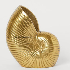 Portacepillos de Metal Estilo Vintage, Redondo, con Acabado Dorado, para Baño - Product Image 3