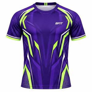 Ensemble d'uniformes de football unisexes haute performance avec maillot géométrique, short assorti et kit de tenue d'équipe athlétique 100 % polyester à séchage rapide - Product Image 2