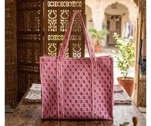 Sac fourre-tout tendance en coton léger, sac fourre-tout multifonction en coton, sac à bandoulière en tissu durable pour le shopping, le bureau, la plage, l'école - Product Image 1