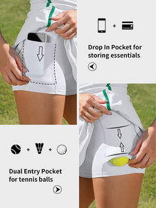 ชุดเทนนิสและกอล์ฟสำหรับผู้หญิงแบบขายส่งปี 2026 ระบายอากาศได้ดี แห้งเร็ว ไม่มีแขน สวมใส่สบาย ป้องกันรังสียูวี 50 - Product Image 5