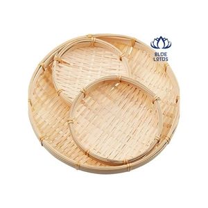 Bandeja de Bambú MÁS VENDIDA con Acabado Higiénico, Diseño Elegante, Perfecta para Servir Bebidas y Exhibir Artículos, Mejora el Estilo - Product Image 1