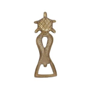 Abridor de Botellas de Latón Vintage con Forma de Tortuga Marina, Herramienta Náutica Hecha a Mano, Abridor de Cerveza Decorativo de Metal, Decoración Costera para el Hogar, Regalo - Product Image 4