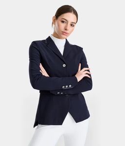 Chaqueta de competición ecuestre premium para mujer, suave, de ajuste equilibrado, transpirable, duradera, para espectáculos ecuestres. - Product Image 5