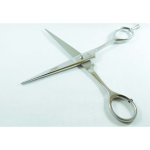 Plain Design 6.0 Inch Detailed Cutting Hair Scissors Japanese 440C Steel Sharp & <b>Long</b>-Lasting for Professional Barber <b>Shears</b> - Product Image 5