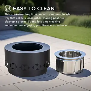 Brasero de Jardín Hecho a Mano, Calentador de Exterior para Fogatas, Brasero de Acero Premium Hecho a Mano para Patio Trasero, Decoración de Jardín, Zahid Exports - Product Image 4