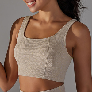 Conjunto de Yoga de 5 Piezas para Mujer, Ropa Deportiva Personalizada, Conjunto de Yoga con Costuras, Ropa Deportiva Femenina - Product Image 6