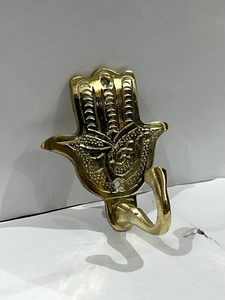 Brass <b>Hand</b> <b>Towel</b> Hook Vintage Decorative <b>Hand</b> Shaped Wall Hook <b>Towel</b> <b>Holder</b> for <b>Bathroom</b> Kitchen Bedroom Entryway and Home - Product Image 4