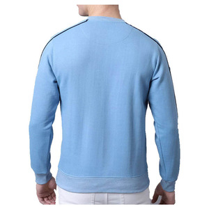 Sudadera con capucha para hombre, 100% algodón, con forro sólido, impresión de logotipo personalizado, venta al por mayor, tela transpirable, manga larga. - Product Image 4