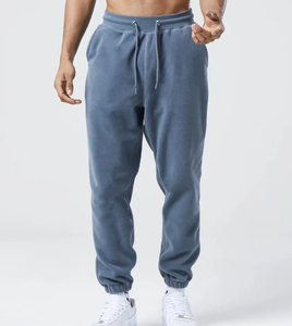 Pantalon décontracté léger unisexe en coton/polyester anti-plis, avec cordon de serrage, idéal pour l'hiver – Vente en gros, très demandé - Product Image 1