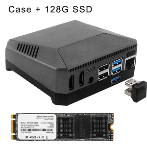 <span class=keywords><strong>Pi</strong></span> <span class=keywords><strong>Raspberry</strong></span> 4 Argon One Casing Aloi Aluminium M.<span class=keywords><strong>2</strong></span> SATA SSD, Papan Ekspansi dengan Kipas Pendingin untuk <span class=keywords><strong>Raspberry</strong></span> <span class=keywords><strong>Pi</strong></span> 4 Modul B - Product Image 4