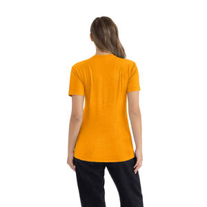 เสื้อยืดสีส้มเปล่า ยี่ห้อ Level Apparel ผ้าฝ้าย 100% รุ่น 6210 ขายดีที่สุด เหมาะสำหรับงานพิมพ์ลายตามสั่ง เป็นมิตรต่อสิ่งแวดล้อม ผ้าหนัก 180 กรัม - Product Image 5