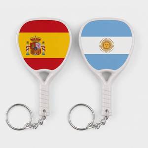 Llavero Personalizado con Forma de Raqueta de Pádel, Artículos Promocionales de Pádel, Llavero Profesional con Forma de Raqueta de Tenis - Product Image 5
