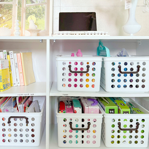 Organizador de Cajones Extraíble de Plástico Blanco de 5 Piezas SongSong, Organizador de Ropa Modular Hecho en Corea, Solución para Ahorrar Espacio en el Hogar - Product Image 5