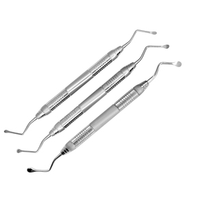 Kit d'instruments chirurgicaux dentaires 2026 Classe I avec poignée moletée argentée – Outils manuels d'extraction dentaire professionnels – Instruments médicaux - Product Image 1