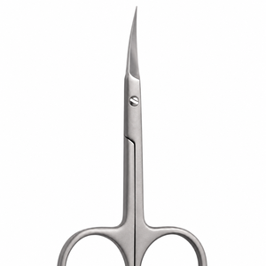 Ciseaux à cuticules à pointe fine KD.706 pour manucure et pédicure, outils de salon de beauté en acier inoxydable, lames courbées russes aiguisées - Product Image 6