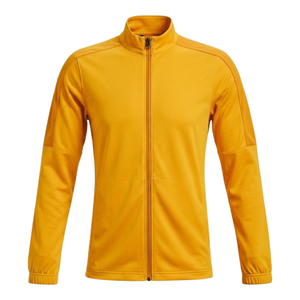 Veste en polaire rouge pour homme, fermeture éclair intégrale, col montant, vêtement décontracté d'automne, matière polyester respirante, coupe classique - Product Image 5