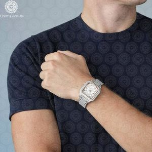 Reloj Charm Jewells de lujo de acero inoxidable, 40mm, analógico, mecánico, para hombres y mujeres, moda, cristal de zafiro de alta calidad, 10 Bar, resistente al agua - Product Image 2