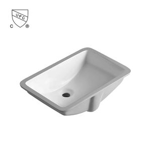 NV2286A Lavabo Rectangular Empotrado de Porcelana Vitrificada, Tamaño Total 465x350x215mm, Fabricante de Lavabos Personalizados - Product Image 1
