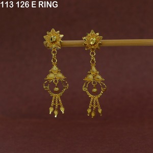 Pendientes de Aleación Chapados en Oro Vintage de la Marca MIJ, Joyería al por Mayor, Pendientes de Diseño Moderno para Mujer, Joyería Elegante - Product Image 6