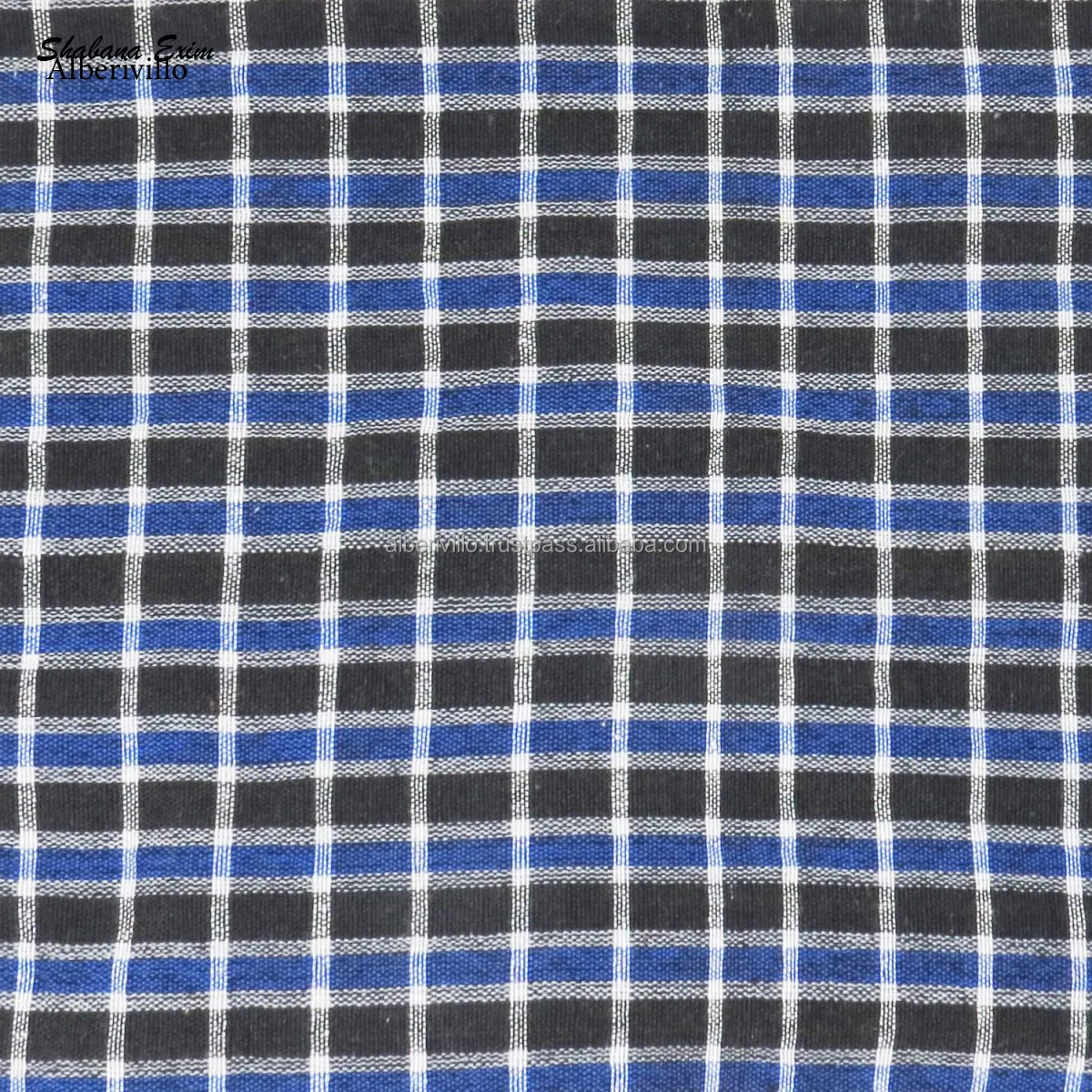 Calças de grife tecido checked design especial tecido de flanela tingido com fio de xadrez tecido amplamente utilizado
