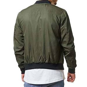 ผู้ผลิตแจ็คเก็ตบอมเบอร์คุณภาพสูงสำหรับผู้ชาย รุ่นสั่งทำพิเศษ ปี 2026 แจ็คเก็ตบอมเบอร์แฟชั่นใหม่ขายดีที่สุดสำหรับผู้ชาย สไตล์ล่าสุด น้ำหนักเบา - Product Image 4