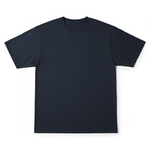 Camiseta Vintage de Algodón para Hombre, Estilo Urbano, Cuello Redondo Personalizado, 240 g/m², Tejido Grueso Estampado, Talla Grande - Product Image 2