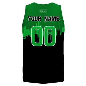 Camisetas y Pantalones Cortos de Baloncesto Personalizados de Alta Calidad para Hombres Adultos, 100% Poliéster, Transpirables, de Secado Rápido, que Absorben la Humedad, Estampados - Product Image 2