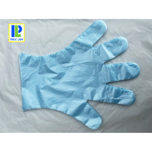 Phuc Lam Vietnam Made PE Disposable LDPE <b>Gloves</b> for Elderly Care & Cleaning 100pcs MOQ Hand Protection - Product Image 3