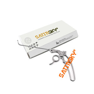 Kit de Instrumentos Quirúrgicos para Tejidos Blandos de Animales Pequeños Satinsky, Paquete de Esterilización, Juego Veterinario, Manual Médico, Certificado CE, AISI 420 - Product Image 4