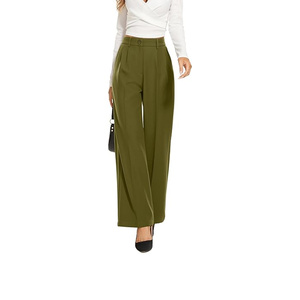 Pantalon pour femme au coupe structurée moderne et élégante, conçu pour une mobilité fluide avec une forme définie et un look équilibré. - Product Image 1