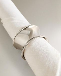 Premium Metal Napkin Rings With A , Restaurants, And Luxury <b>Table</b> Styling. A Perfect Blend Of Functionality, Durability. - Product Image 4
