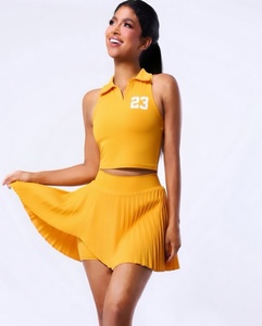 Women's Tennis Wear Custom Design Tennis Uniforms From Pakistan Hot Sale Tennis Uniforms For Women's From Pakistan - Product Image 1