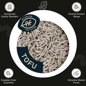 Lettiera per Gatti in Tofu Agglomerante 100% Naturale Bluativa 6L |   Fornitore di Prodotti per la Toelettatura degli Animali Domestici di Alta Qualità, Duraturi e Senza Polvere - Product Image 4