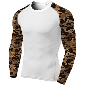 PUFFIN SPORTS Rashguard pour homme en polyester/nylon à sublimation, séchage rapide, manches longues, fabriqué au Pakistan, usine OEM pour les grands acheteurs - Product Image 3