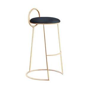 Sillón Otomano Ligero con Relleno de Felpa y Respaldo para Sala de Estar, Bodas, Uso Decorativo - Product Image 5