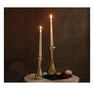 Support de bougie en métal de conception classique fait main, de qualité supérieure, pour bougies longues, décoration de Noël pour la maison, tendance du moment - Product Image 1