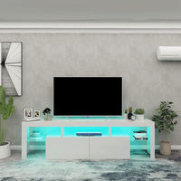 Mueble de TV Moderno de Madera Maciza para Sala de Estar, Ecológico, Personalizable en Tamaño y Color