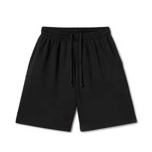 Shorts en molleton French Terry brodés avec logo personnalisé, vente en gros, faible MOQ, fabrication de shorts - Product Image 2