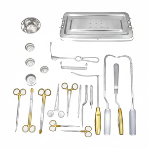 Ensemble de chirurgie plastique avec porte-aiguilles et instruments délicats pour interventions faciales, ensemble complet de chirurgie plastique à vendre - Product Image 2