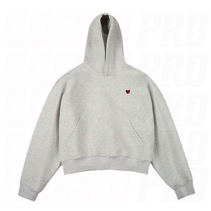 Custom Solid Boxy Cropped <b>Pullover</b> Hoodies <b>for</b> Women <b>Men</b> Unisex Y2K Oversized Hoodie with Pocket Casual Short Sweatshirt Streetw - Product Image 4