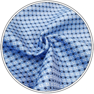 Conjunto de Corbata de Seda con Puntos Azules para Hombre, Corbata Clásica para Boda, Corbata de Moño Pre-Atada y Pañuelo de Bolsillo - Product Image 5
