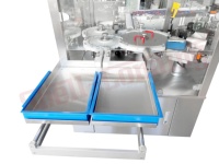 Machine d'étiquetage automatique à tige rotative pour flacons de 5 ml, fabricant d'étiqueteuses pour ampoules de 2 ml, haute vitesse 300 pièces/min