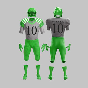 2025 nueva llegada uniforme de fútbol americano al por mayor personalizado hombres uniforme de fútbol americano para el servicio del equipo OEM - Product Image 3