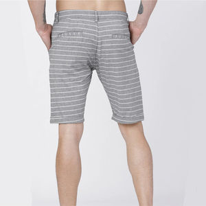 Shorts de sport pour hommes en coton 100% uni, personnalisés OEM, séchage rapide, respirants, pour la course à pied et la remise en forme - Product Image 2