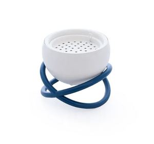 Quemador de incienso moderno de metal, Mubkhara árabe, soporte decorativo para incienso Oud con base retorcida para el hogar, la oficina o la mesa. - Product Image 3