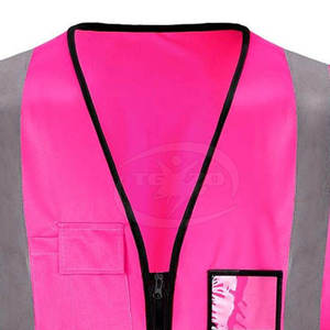 Veste de sécurité haute visibilité pour hommes, promotion spéciale, construction, sécurité, réfléchissante - Product Image 5